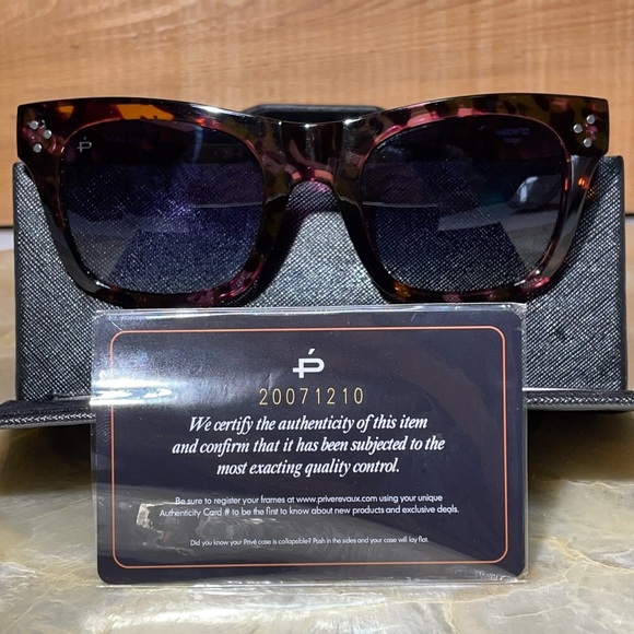 Prive Revaux Polarized Sunglasses Majestic Tort/Grey Like New Worn a few Times! - Picture 3 of 12